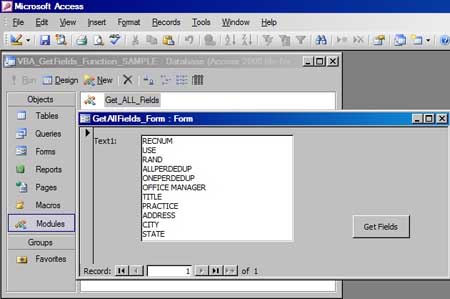 Microsoft Access VBA training in Belfast City Centre with Mullan Training