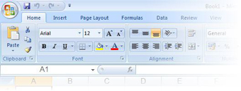 Microsoft Excel 2007 New Features training in Belfast City Centre Northern Ireland with Mullan Training