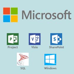 Microsoft Project, Visio, SharePoint, SQL training courses in Belfast NI