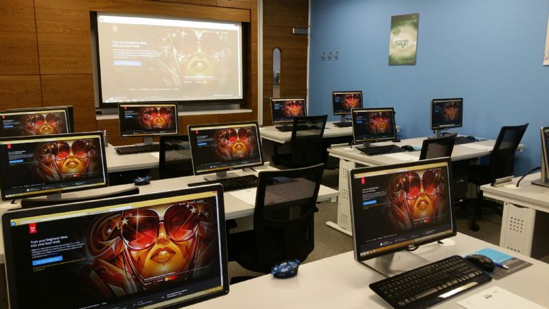 ICT Computer training suites in Belfast City Centre Northern Ireland