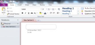 Microsoft OneNote training courses in Belfast, Derry, Lisburn, Omagh and throughout NI